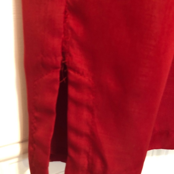 The Limited Red asymmetrical top dress - Picture 2 of 2